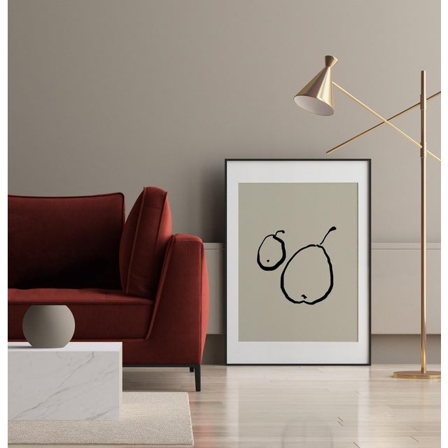 Contemporary Minimalist Fruits Print For Sale - Image 4 of 4
