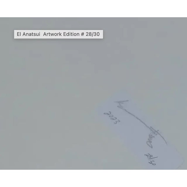 El Anatsui Artwork Edition # 28/30 For Sale - Image 10 of 10