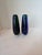 Contemporary Pair of Green and Blue Heavy Glass Vases in the Style of Murano For Sale - Image 3 of 10