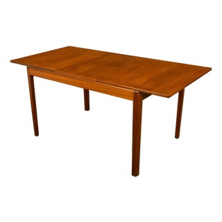Mid Century Modern Danish Style Teak Extending Dining Table by MacIntosh 1965 For Sale