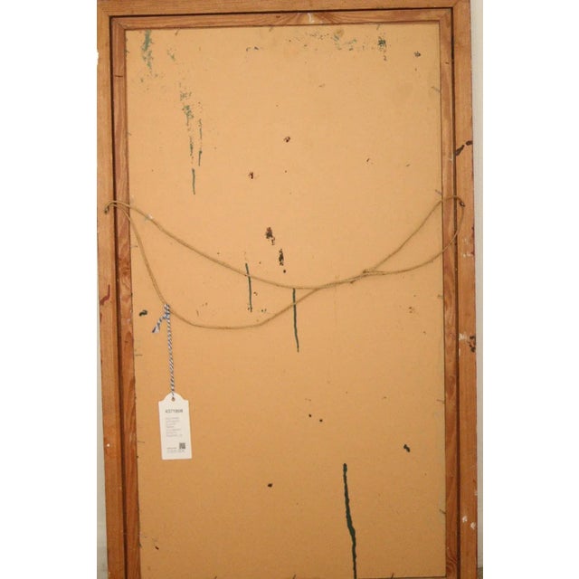 Bertil Wahlberg, Southern Village Motif, 1950s, Oil on Panel, Framed For Sale - Image 10 of 11