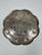 Metal Vintage Persian Isfahan 84 Silver Hand-Chased Floral Footed Dish For Sale - Image 7 of 9