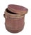 American Antique American Country Rustic Red Firkin Bucket For Sale - Image 3 of 4