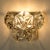 Faceted Crystal and Silver Chrome Sconce attributed to Kinkeldey, Germany, 1970s For Sale - Image 12 of 14