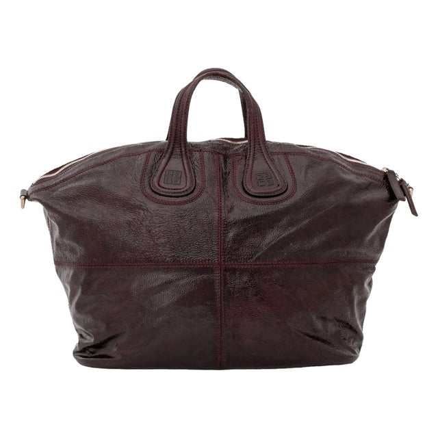Givenchy Patent Leather Nightingale Satchel For Sale