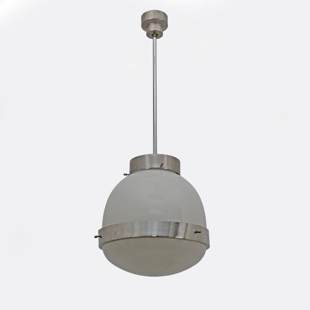 Metal Large Pendant Lamp by Sergio Mazza for Artemide, 1960s For Sale - Image 7 of 7