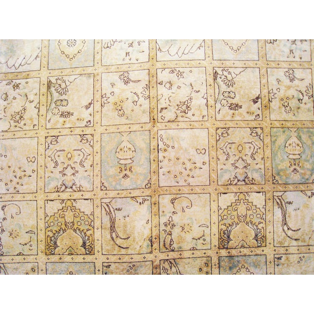 Antique Persian Tabriz Oriental Carpet in Room Size with Garden Design For Sale - Image 4 of 6