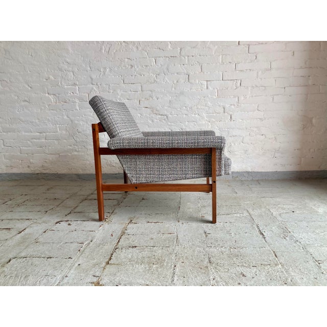 Mid-Century Modern Vintage Italian Nordic Style Chair, 1960s For Sale - Image 3 of 13