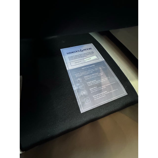 Hancock and Moore Creamy Soft Leather Sofa For Sale - Image 11 of 12