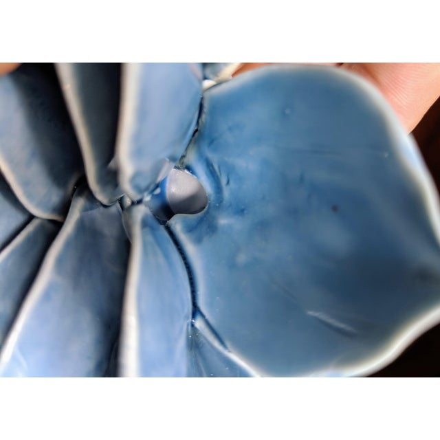 Handmade Ceramic Lotus Flower Wall or Table Art Set of 2 Chairish