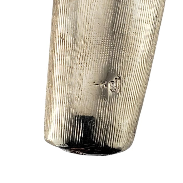 Mid 20th Century Mid 20th Century 14 Karat Yellow Gold Mezuzah Pendant For Sale - Image 5 of 6