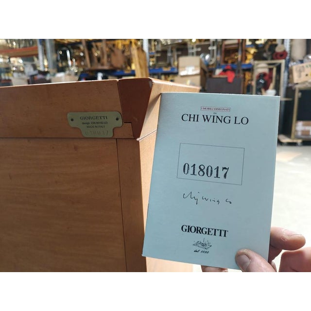 Oli Sideboard by Chi Wing Lo for Giorgetti, 1990s For Sale - Image 12 of 13