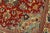 Fine Qom Rug 3’4” X 4’11” Red Wool/Silk Traditional Hand-Knotted Carpet For Sale - Image 4 of 12