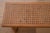 Wood Mid Century Modern Square Pattern Inlay Wood Bench For Sale - Image 7 of 13