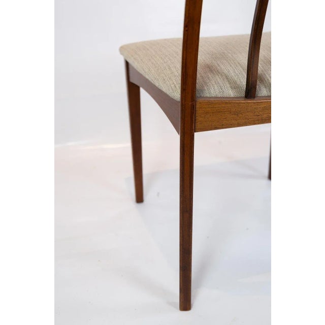 Wood Rosewood Dining Chairs, Denmark, 1960s, Set of 6 For Sale - Image 7 of 9