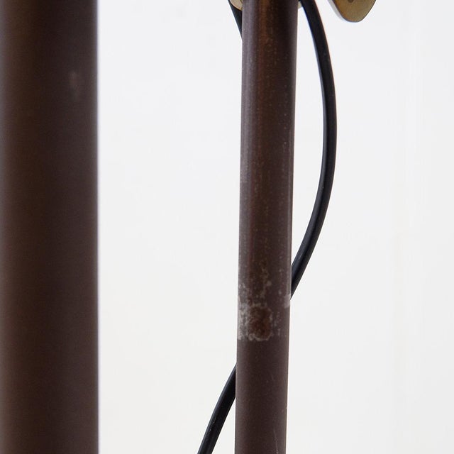 Mid-Century Height-Adjustable Floor Lamp in the style of Bergboms, 1960s For Sale - Image 9 of 14
