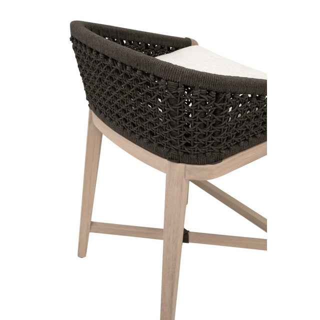 Montecito Rope Outdoor Counter Stool by Essentials for Living For Sale - Image 10 of 11