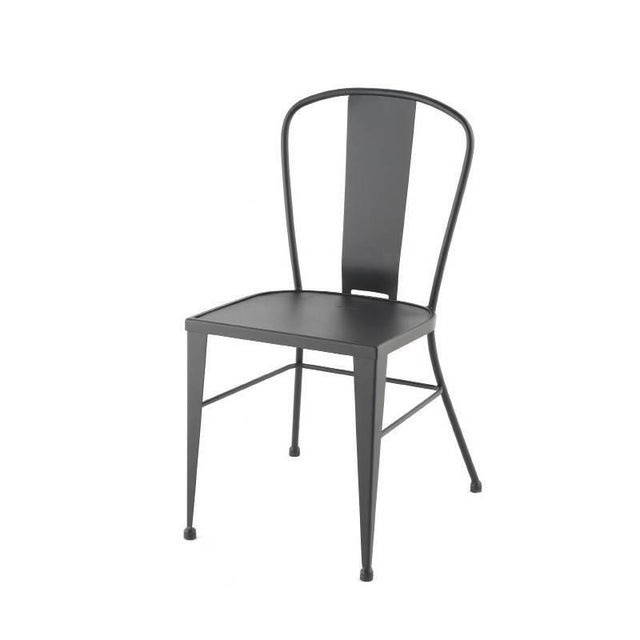 Early 21st Century Bistro Garden Chairs in Colors Wrought Iron with Wood Seat For Sale - Image 5 of 18