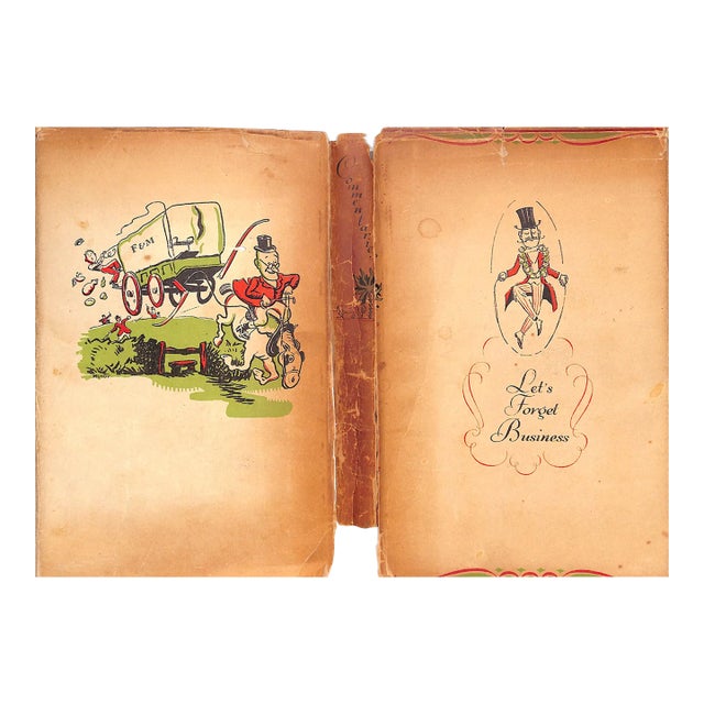 "Let's Forget Business: The Commentaries of Fortnum & Mason" 1930 Menzies, H. Stuart For Sale