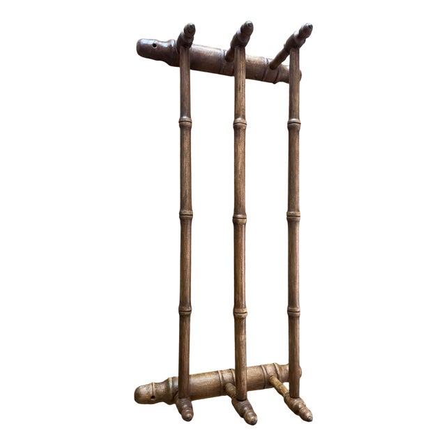 Faux Bamboo Napkin Holder For Sale