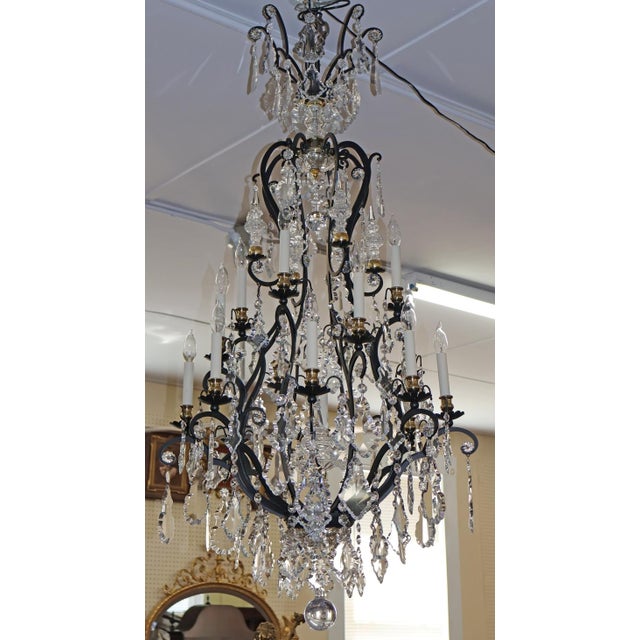 Schonbek Versailles 2782 16 Light Monumental Crystal Chandelier For Sale - Image 17 of 18