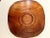 Brown Signed Handmade New Zealand Blackwood Bowl with Rough Hewn Edges For Sale - Image 8 of 11