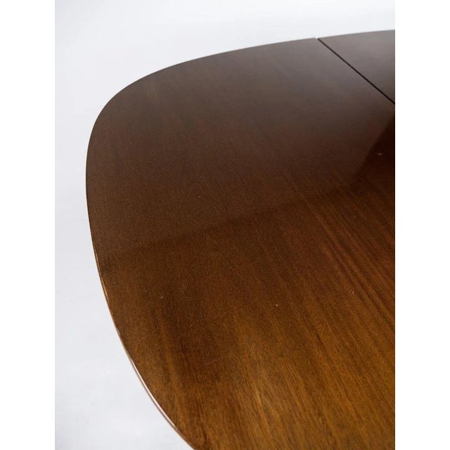 Ole Wanscher Rungstedlund Dining Table in Mahogany by Ole Wanscher, 1960s For Sale - Image 4 of 7