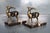 Pair of Art Deco bookends. French work around 1930. Metal sculptures on marble base. Very good vintage condition. Height...