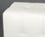 J. Robert Scott White Leather Upholstered Bench For Sale In New York - Image 6 of 8