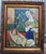 1960s Béla Kádár (Attr.) — Modernist Figural Composition With Reclining Nude and Cat For Sale - Image 4 of 14