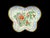 C1950 Chinese Enameled Butterfly-Shape Pin Tray, Peonies, Polychrome Enamel 6" For Sale - Image 12 of 15