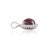 Not Yet Made - Made To Order Oval Star 7.71 Ct Ruby Solitaire Pendant With Diamond Halo in Center For Sale - Image 5 of 15