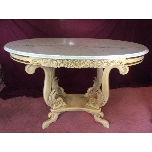Italian Table With Marble Top For Sale - Image 13 of 13