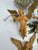 Sculpture Materials Set of 5 Vintage Fontanini Depose Angel Christmas Ornaments (1983 & Earlier) For Sale - Image 7 of 13