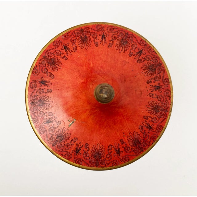 Early 19th Century Italian Tole Chestnut Urn For Sale - Image 4 of 13