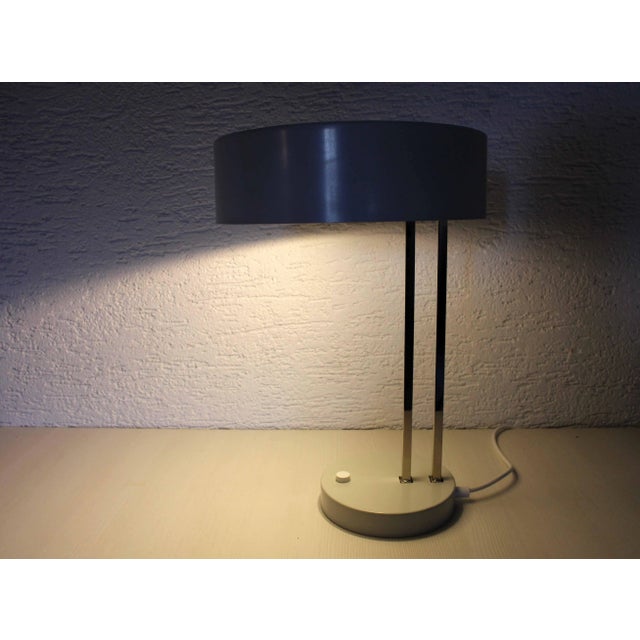 Metal and Steel Bar Desk Lamp from Kaiser, 1960s For Sale - Image 4 of 12
