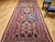 Antique Caucasian Kazak Kilim, Handwoven Wool, Geometric Design, Terracotta & Turquoise, 6x11 For Sale - Image 14 of 18