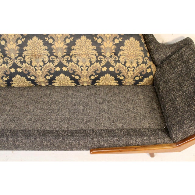 Mid-Century Gondola Sofa Attributed to Adrian Pearsall For Sale - Image 10 of 14