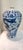 Art Deco Chinese Ceramic Vase Blue and White Porcelain Plum Vase Hand Painted Drragon Pattern For Sale - Image 3 of 11