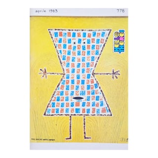 1983 Victor Brauner at Galleria Del Naviglio Milano Art Exhibition Book Catalogue 80s For Sale