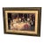 Large Scale Victorian-Era “Dinner Party” Scene Framed Art Print For Sale