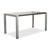 Modern Kristalia Sushi Wooden Dining Table in Anthracite Silver with Manual Extension Function For Sale - Image 3 of 14