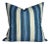 Shoreline Pillow Cover in Blue For Sale