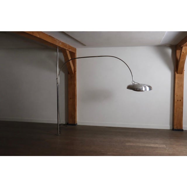 1970s PR Arc Lamp by Pirro Cuniberti for Sirrah Imola, Italy, 1970 For Sale - Image 5 of 17