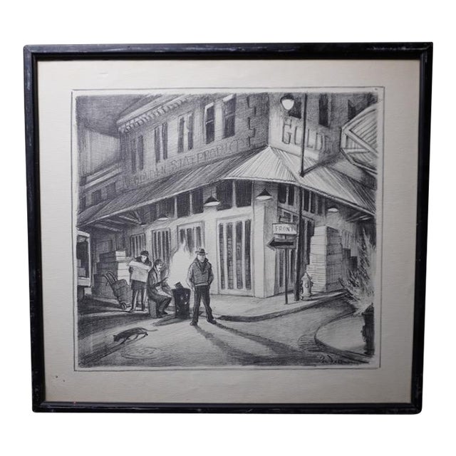 Don Freeman, Artist Proof Lithograph c.1930 For Sale
