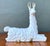 Vintage Glazed Ceramic Llama For Sale In West Palm - Image 6 of 12