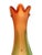 Glass Large Vintage Orange-Green Murano Glass Vase, 1970s For Sale - Image 7 of 13