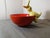 Yellow Duck-Shaped Baby Food Bowl by Ginori San Cristoforo, Italy, 1930s For Sale - Image 8 of 12