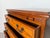 Wood Vintage Georgian Campaign-Style Mahogany 4-Drawer Chest With Pull-Out Writing Tray For Sale - Image 7 of 12