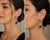 1990s Pair of French Art Deco Revival Platinum Diamond Coral Onyx Drop Earrings For Sale - Image 12 of 12